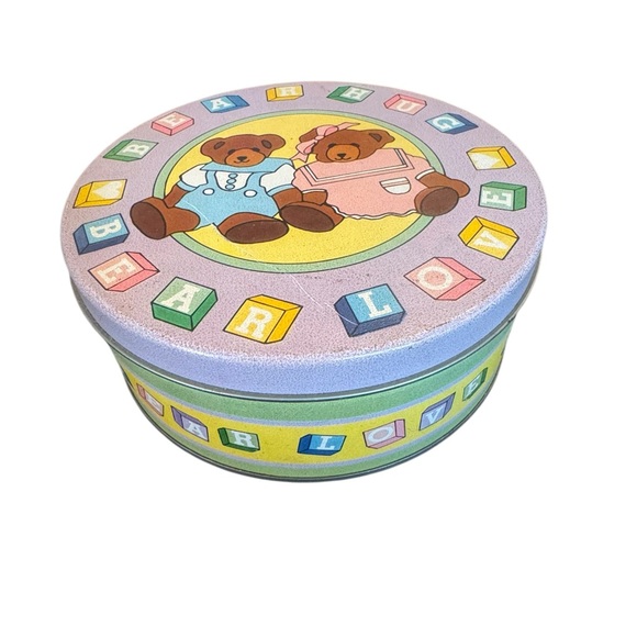 Bear Hug Other - Bear Hug Bear Love Vintage Metal Tin